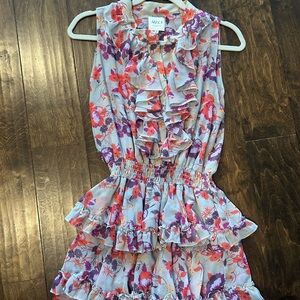 Floral Ruffle MISA Dress